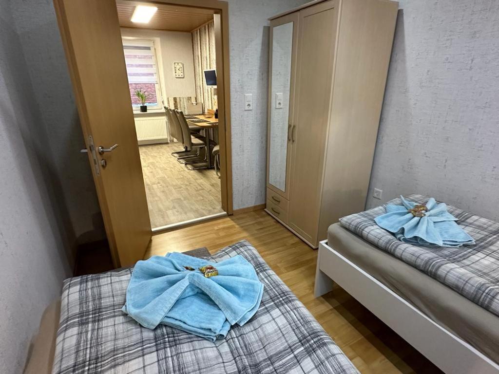 Christels Ferienwohnung 2 In Thale Mit Ueberdachter Terrasse, Kueche Mit Tv & Geschirrspueler ภายนอก รูปภาพ