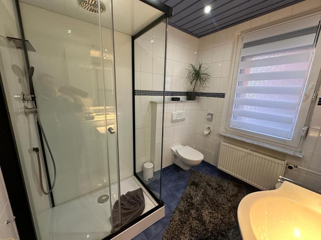 Christels Ferienwohnung 2 In Thale Mit Ueberdachter Terrasse, Kueche Mit Tv & Geschirrspueler ภายนอก รูปภาพ